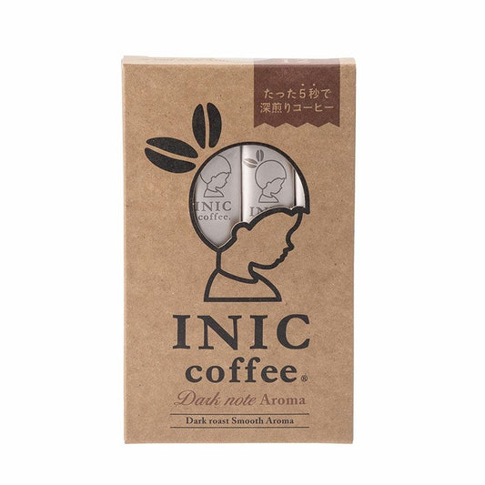 INICcoffeeダークノートアロマスティックコーヒー12本入り