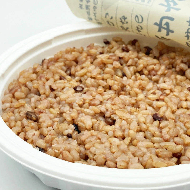 結わえる 寝かせ玄米ごはんパック 十五穀ブレンド 160g×24個セット ケース販売
