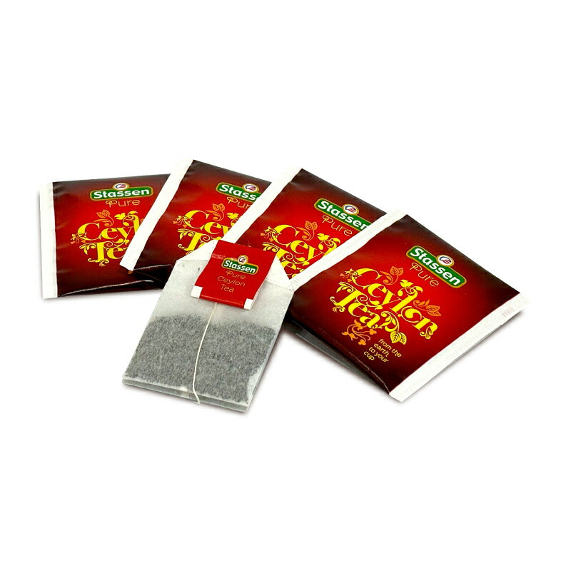 【マラソン限定!!最大2000円OFFクーポン配布中!!】《送料無料》Stassenスタッセン紅茶3種250袋ピュアセイロンティー1箱アールグレイティー1箱チャイスパイスティー2箱飲み比べ