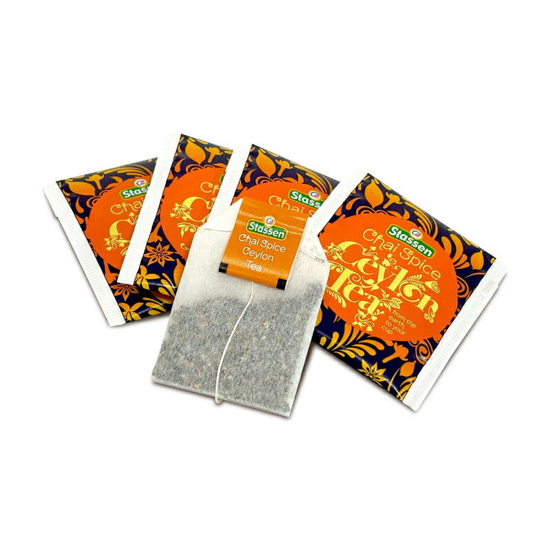 【マラソン限定!!最大2000円OFFクーポン配布中!!】《送料無料》Stassenスタッセン紅茶3種250袋ピュアセイロンティー1箱アールグレイティー1箱チャイスパイスティー2箱飲み比べ