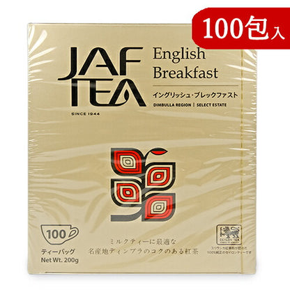 【大感謝祭限定！最大2,000円OFFクーポン配布中！】セイロンファミリーJAFTEAイングリッシュブレックファストティーバッグ100包入紅茶