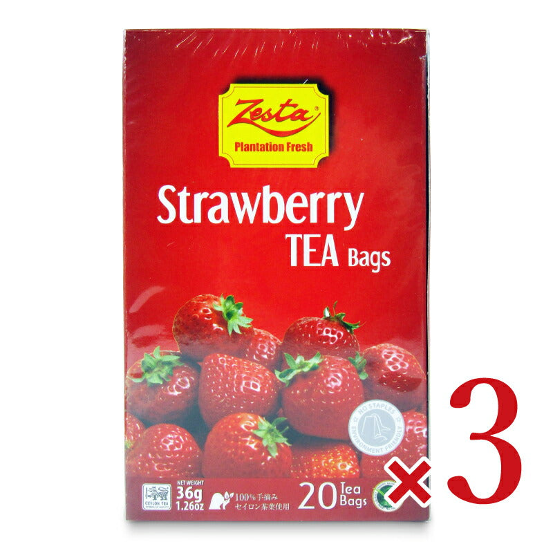 ゼスタストロベリーティ1.8g×20TB×3個