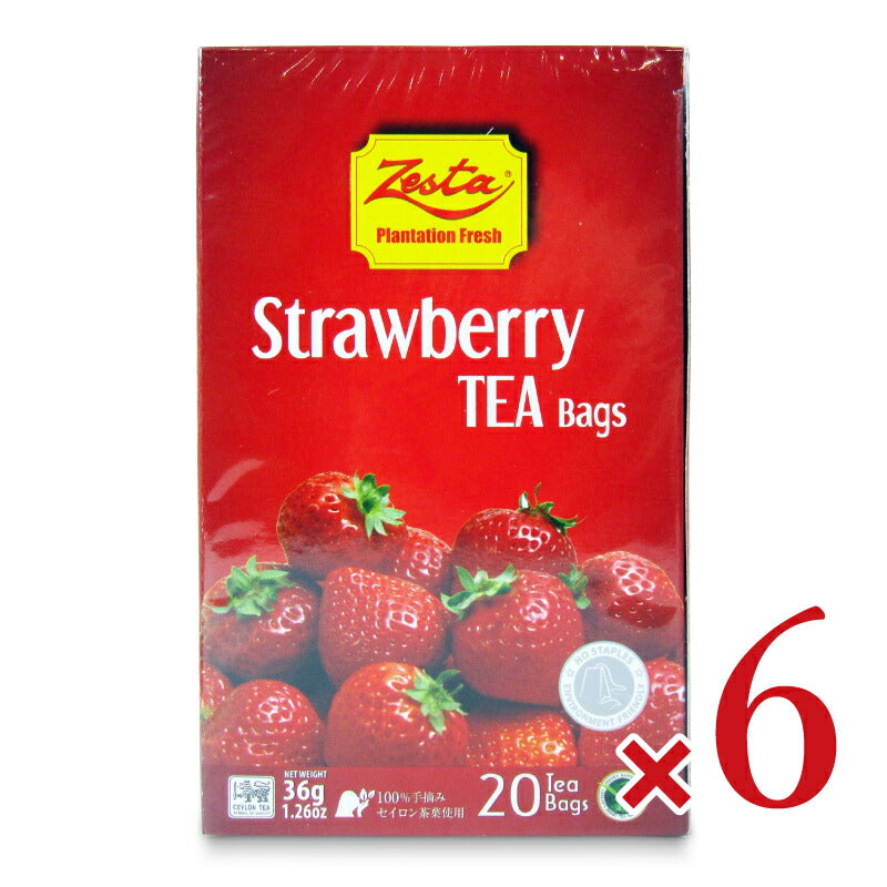 《送料無料》ゼスタストロベリーティ1.8g×20TB×6個