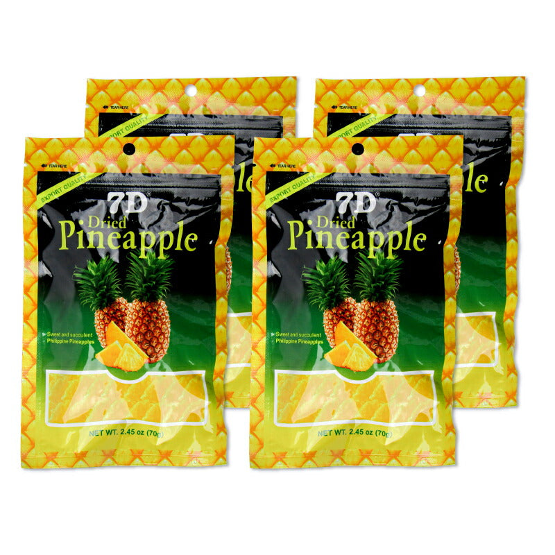 《メール便選択可》AICOH7Dセブンディードライパイナップル70g×4袋