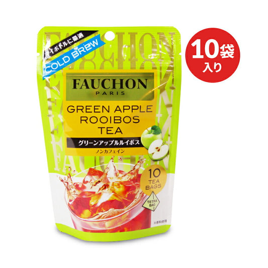 エスビー食品FAUCHON紅茶水出しグリーンアップルルイボス（ティーバッグ）4.0g×10袋