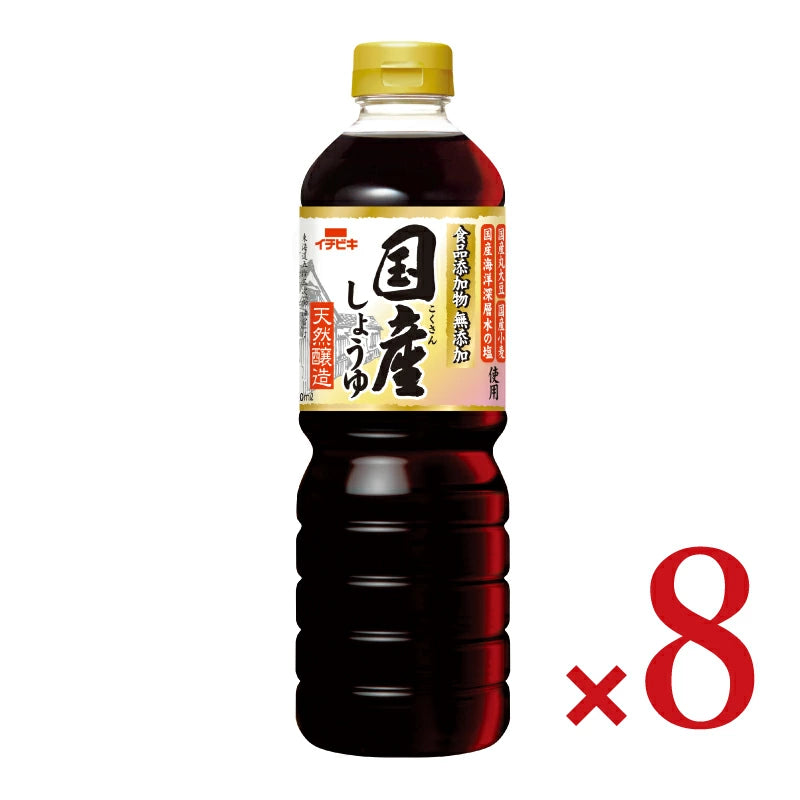イチビキ 無添加国産しょうゆ 750ml