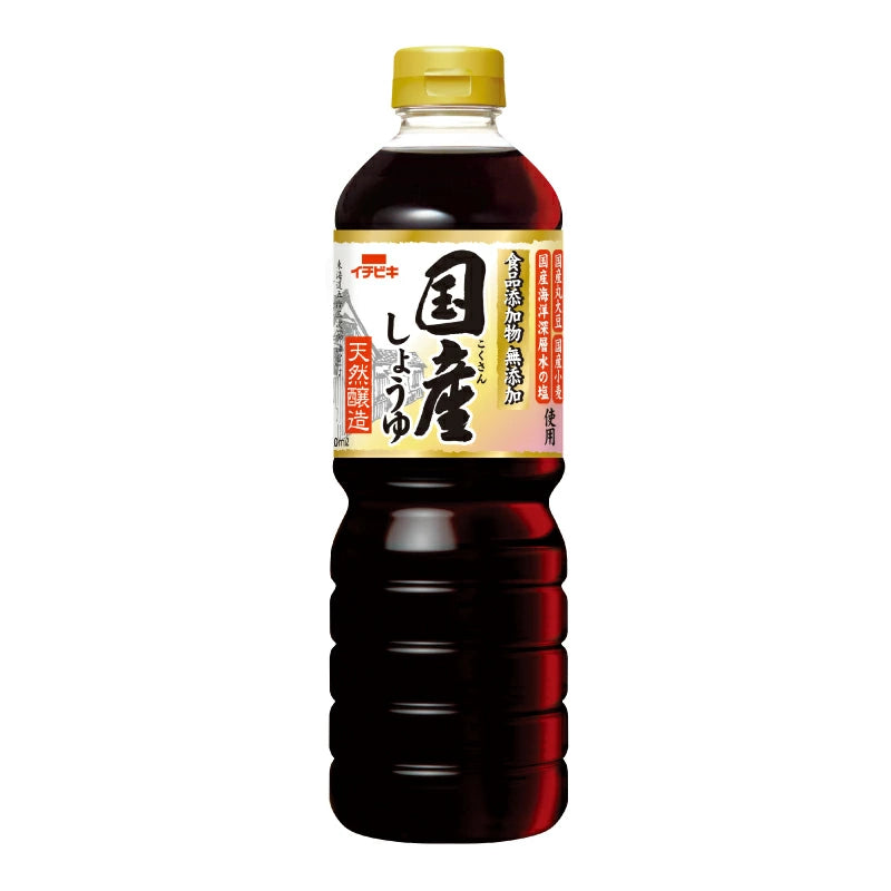 イチビキ 無添加国産しょうゆ 750ml