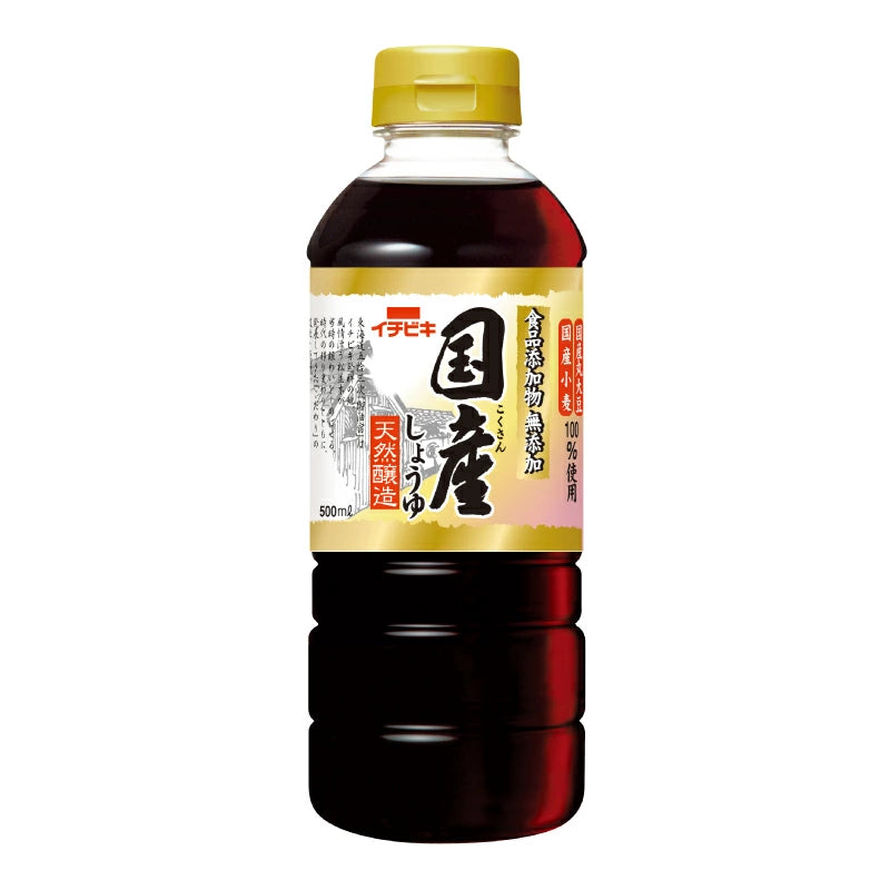 イチビキ 無添加国産しょうゆ 500ml