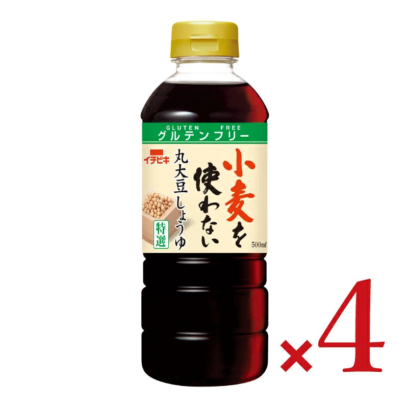 イチビキ 小麦を使わない丸大豆しょうゆ 500ml