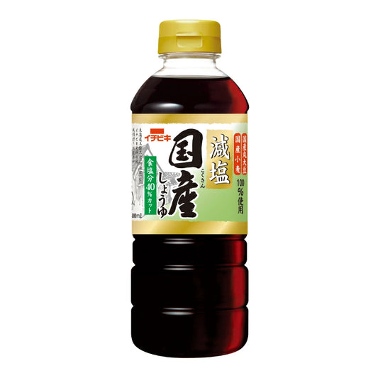 イチビキ 減塩国産しょうゆ 500ml