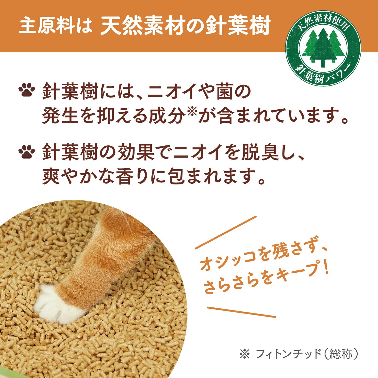 【マラソン限定!最大2000円OFFクーポン配布中!】ニャンとも清潔トイレチップ小さめの粒2.5L