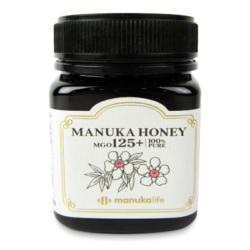 【マラソン限定!最大2000円OFFクーポン配布中!】マヌカライフマヌカハニーMGO125+250g