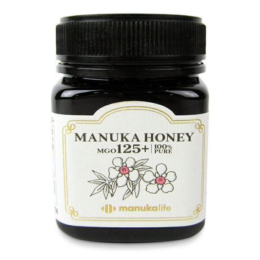 【マラソン限定!最大2000円OFFクーポン配布中!】マヌカライフマヌカハニーMGO125+250g