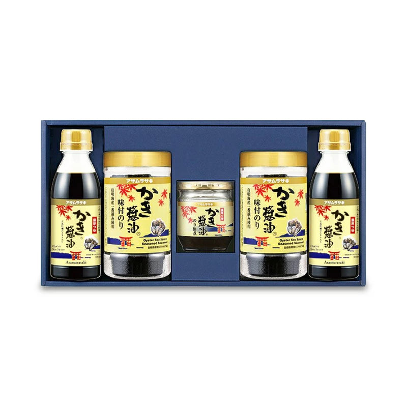 アサムラサキ 朝紫 かき醤油のり佃煮セット KT-30