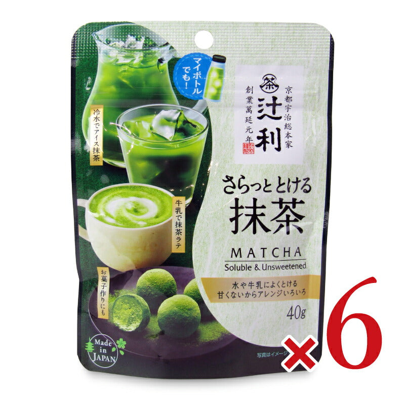 片岡物産 辻利 さらっととける抹茶 40g