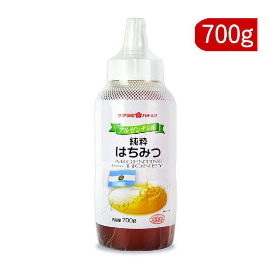 【10/20（金）24時間限定まとめ買い最大10%OFF】加藤美蜂園本舗アルゼンチン産純粋はちみつ700g