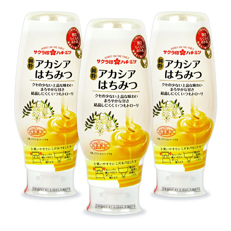 加藤美蜂園本舗 純粋アカシアはちみつ 300g – にっぽん津々浦々｜本店