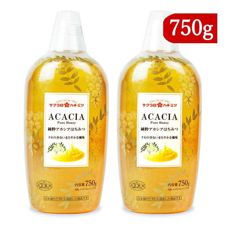 加藤美蜂園本舗 純粋アカシアはちみつ 750g – にっぽん津々浦々｜本店