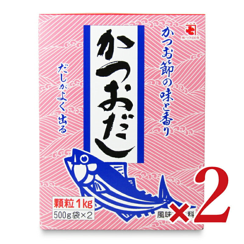 かね七風味調味料かつおだし1kg×2個