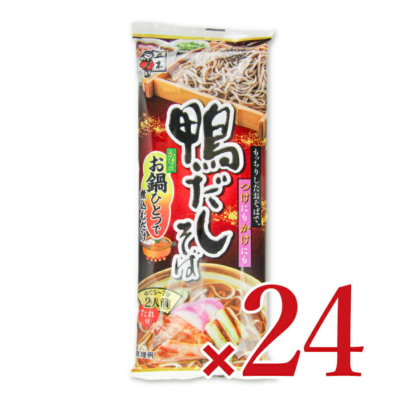 五木食品鴨だしそば228g×12個ケース販売