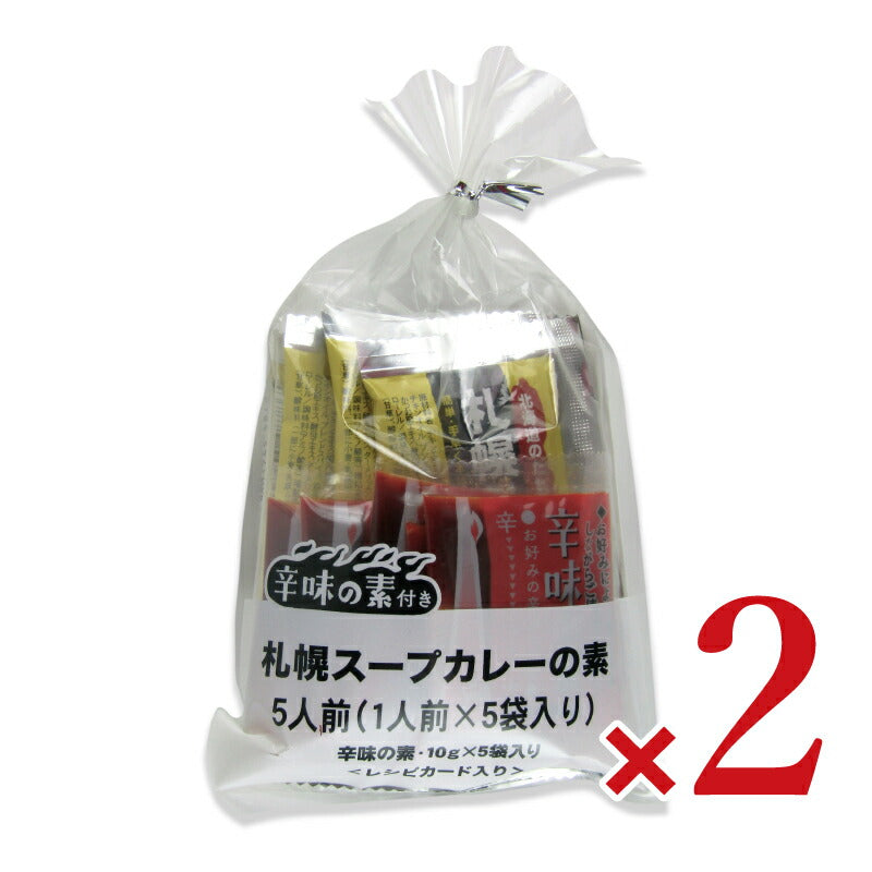 ソラチ札幌スープカレーの素（辛味の素付）5P175g×2袋