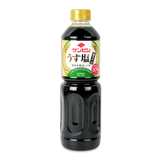 【マラソン限定！最大2000円OFFクーポン配布中！】サンビシうす塩しょうゆ金ラベル800ml