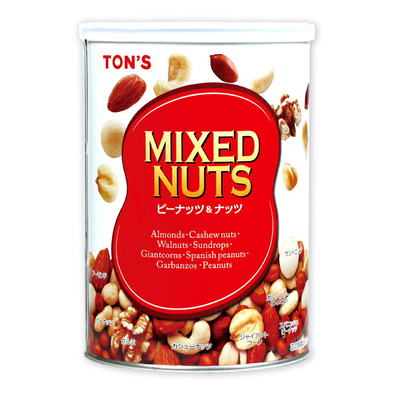 東洋ナッツ食品トンTON'Sミックスナッツ缶355g