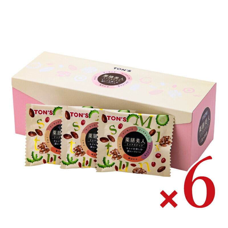 東洋ナッツ食品 トンTON'S 薬膳美人ミックスナッツ 13g×20P – にっぽん
