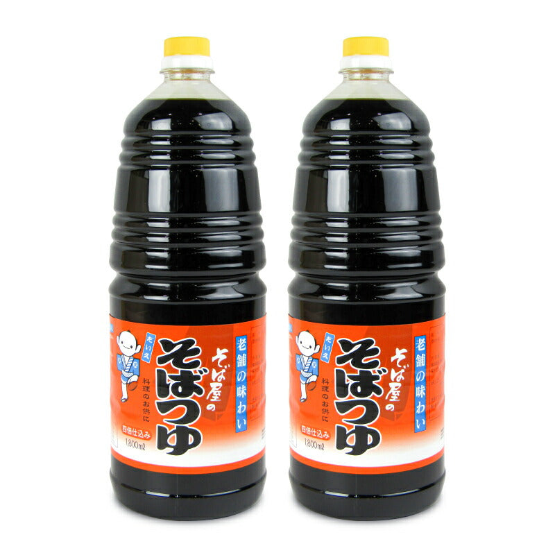 【マラソン限定！最大2000円OFFクーポン配布中！】だい久そばつゆ1800ml