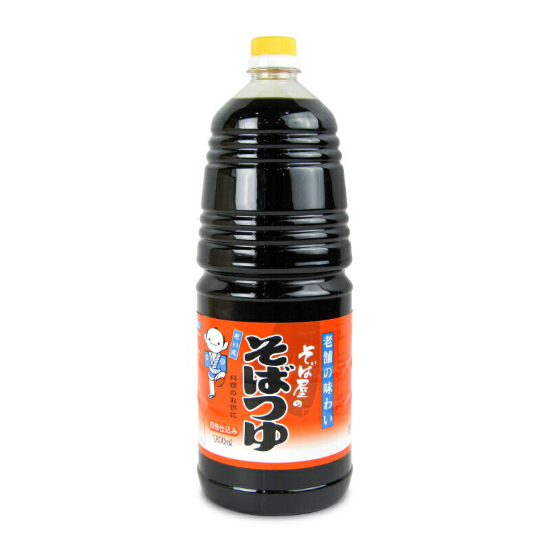 【マラソン限定！最大2000円OFFクーポン配布中！】だい久そばつゆ1800ml