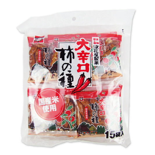 浪花屋製菓大辛口柿の種徳用袋224g（16g×14袋入）