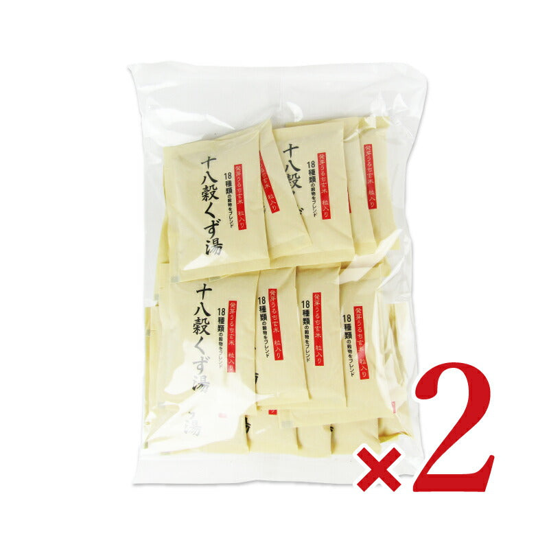 【楽天スーパーSALE限定！最大2000円OFFクーポン配布】《送料無料》ニットーリレー十八穀くず湯徳用[18g×30袋]×2袋日東食品工業