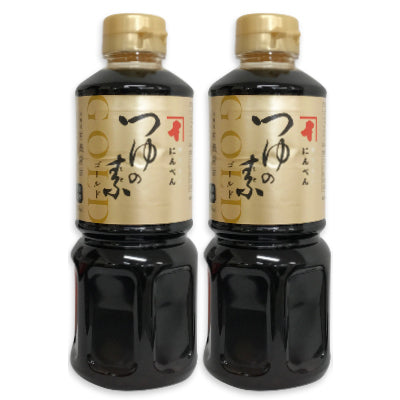 にんべんつゆの素ゴールド500ml×2本（3倍濃厚）