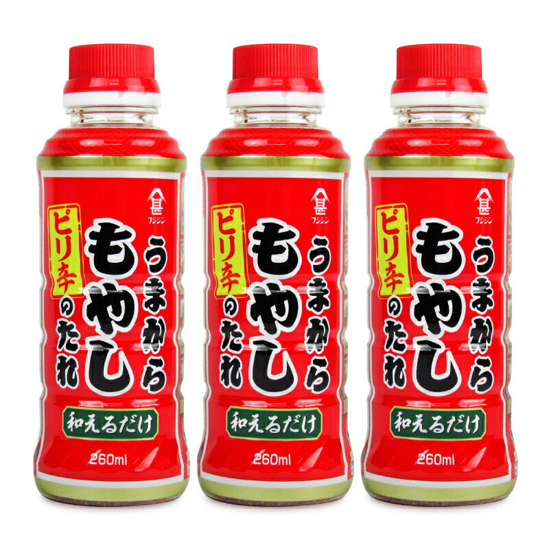 【マラソン限定！最大2000円OFFクーポン配布中！】富士甚醤油うまからもやしのたれ260ml