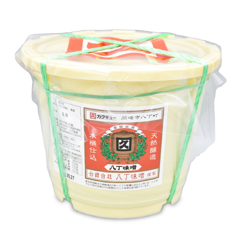 カクキュー八丁味噌 八丁味噌 漉 ポリ樽 4kg