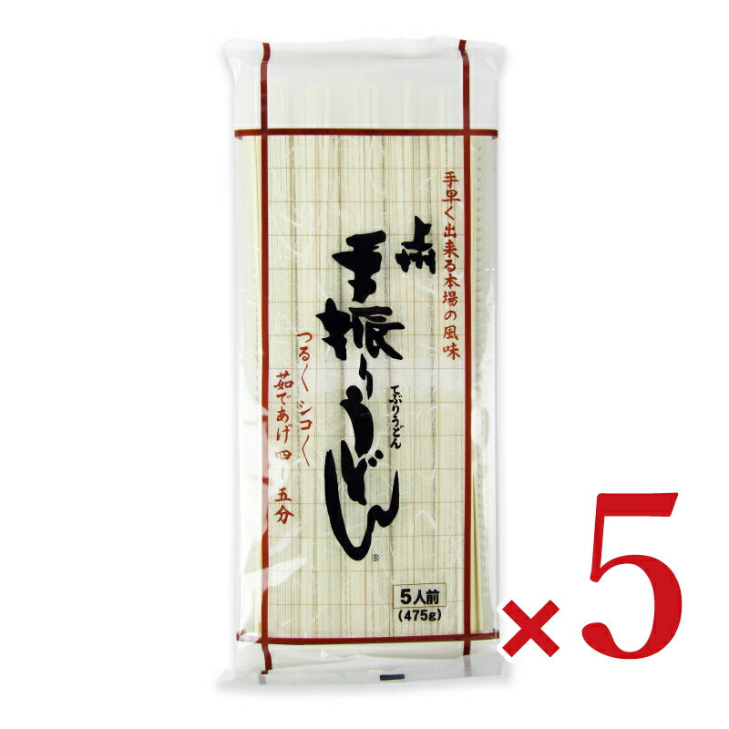 星野物産上州手振りうどん475g×5個