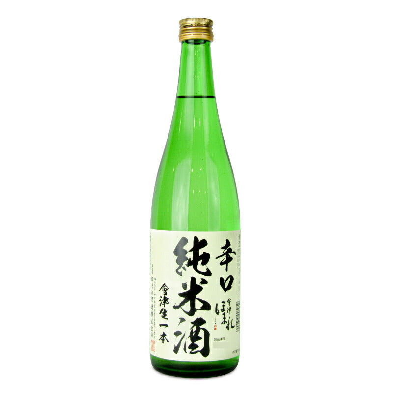 ほまれ酒造會津ほまれ辛口純米酒會津生一本720ml
