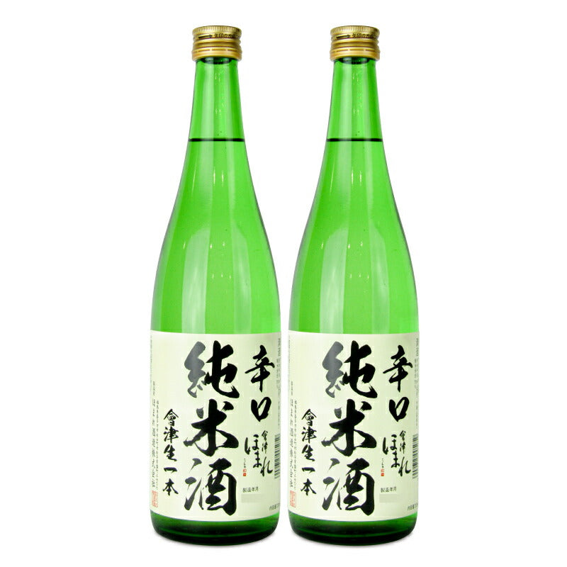 會津　ほまれ　から樽 ほまれ酒造 會津ほまれ 辛口純米酒 會津生一本 720ml 清酒 – にっぽん