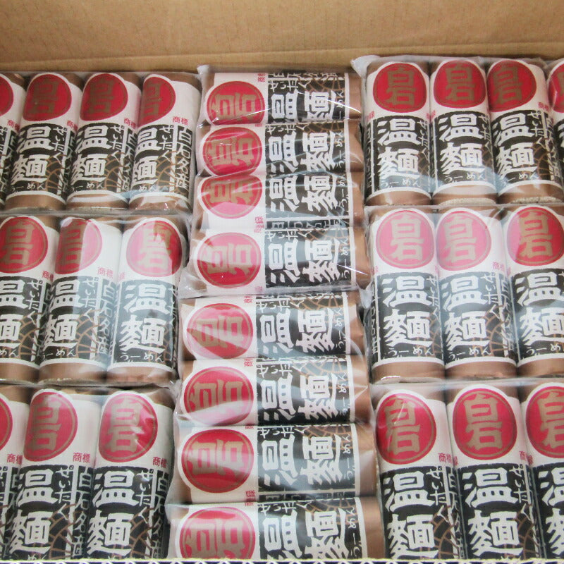 【マラソン限定！最大2000円OFFクーポン配布中！】はたけなか製麺ぜいたく温麺400g×16個ケース販売