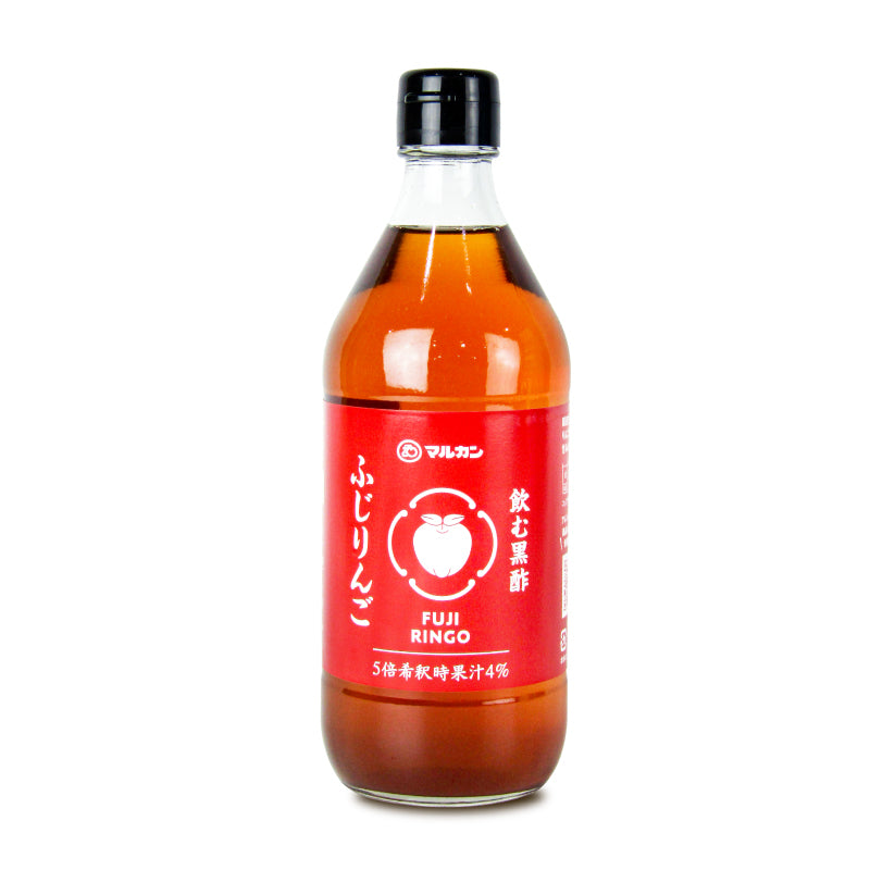 マルカン酢飲む黒酢ふじりんご500ml