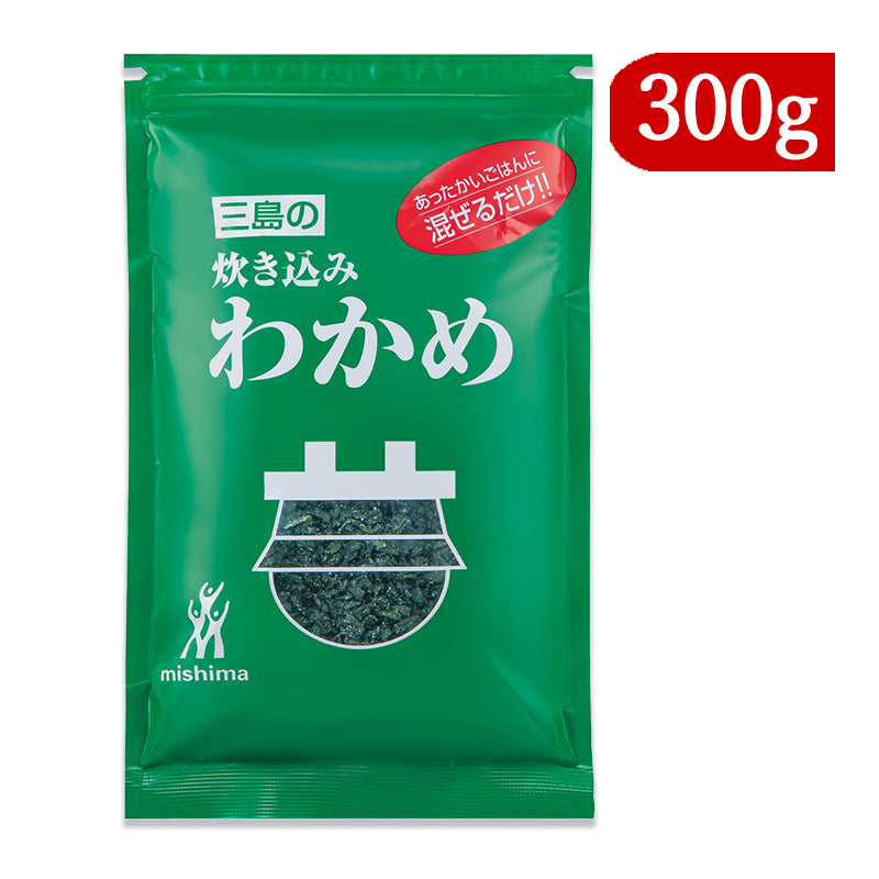 【マラソン限定！最大2000円OFFクーポン配布中！】三島食品炊き込みわかめ300g