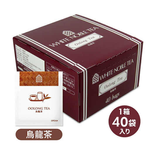 三井農林ホワイトノーブル烏龍茶ティーバッグ40袋中国茶
