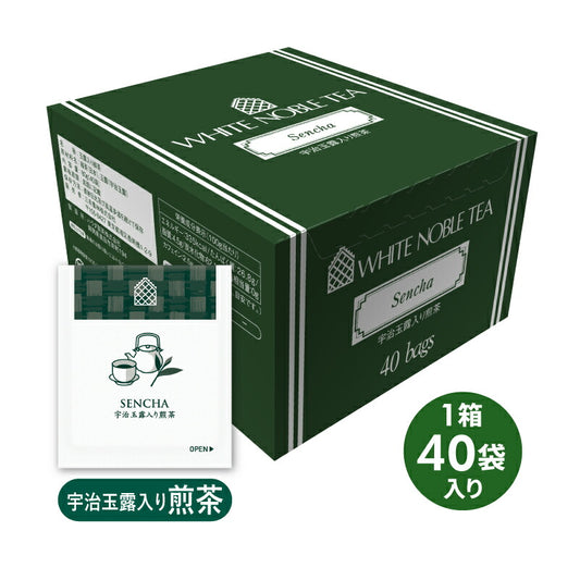 三井農林ＷＮホワイトノーブル宇治玉露入り煎茶TＢ40P