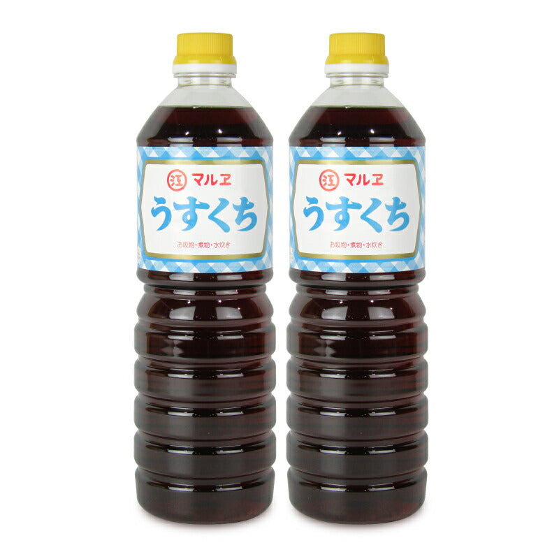マルエ醤油うすくち1L