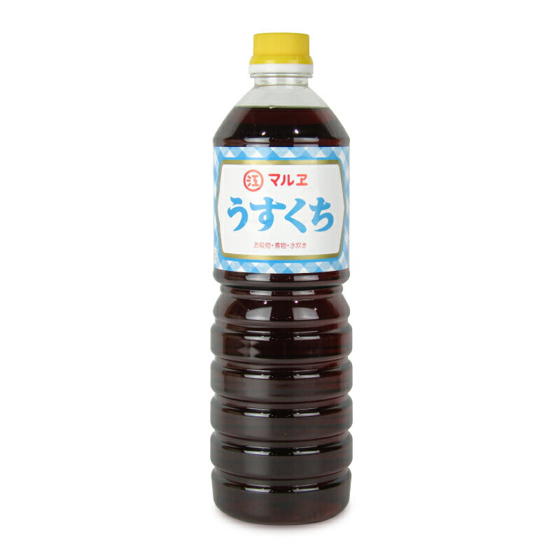 マルエ醤油うすくち1L