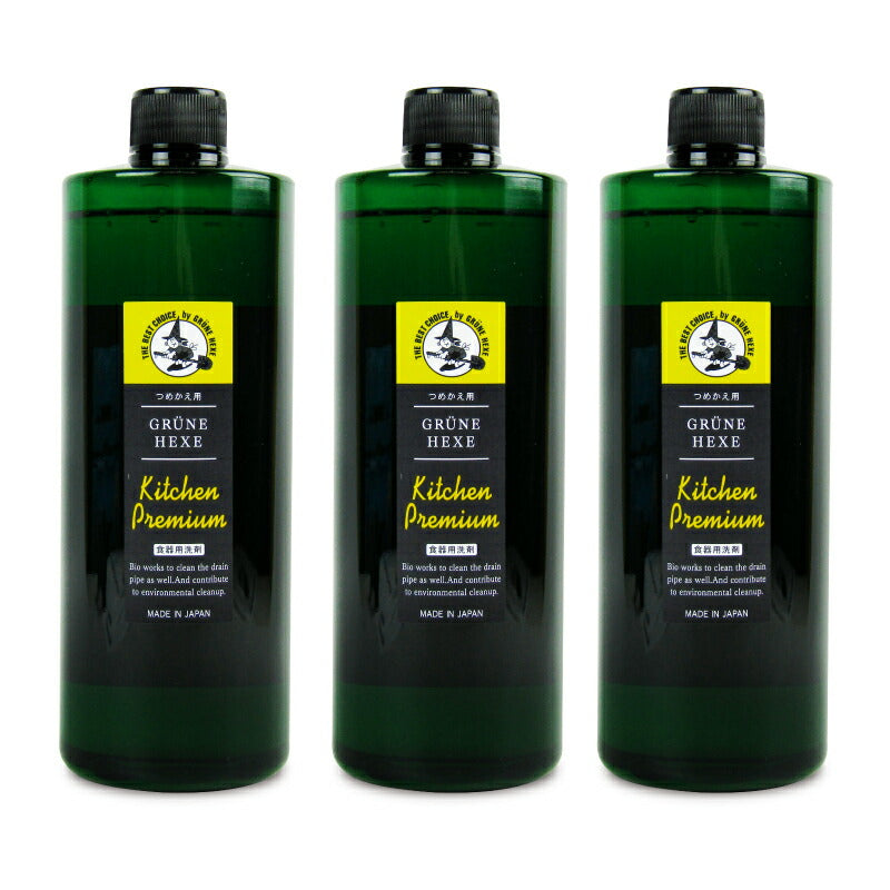 緑の魔女キッチンプレミアムつめかえ用480ml[ミマスクリーンケア］