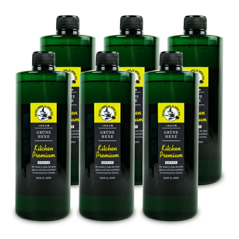 緑の魔女キッチンプレミアムつめかえ用480ml[ミマスクリーンケア］