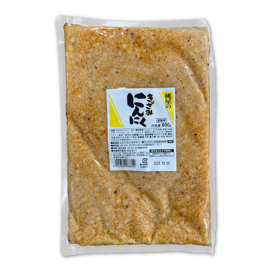 桃屋のきざみにんにく800g