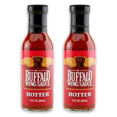 ユウキ食品ウィルバッファローホッター354ml×2本［youki］