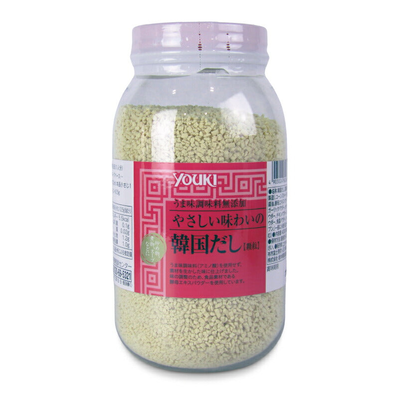 【マラソン限定!最大2200円OFFクーポン配布中!】ユウキ食品やさしい味わいの韓国だし400g